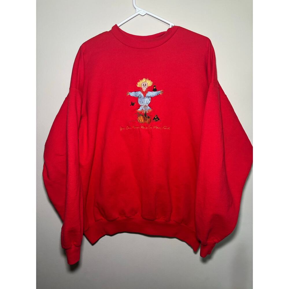 Women’s L Briar Creek Fall Scarecrow Sweatshirt